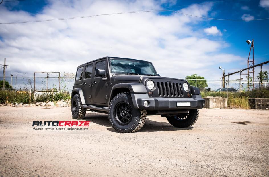 JEEP WRANGLER GRENADE SATIN BLACK